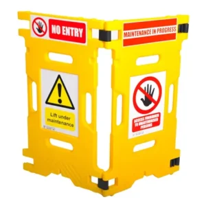 yellow Elevator Guard Barrier