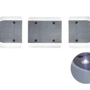 Mini Rubber Traffic Island Gray