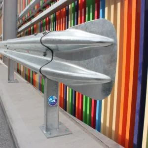 Armco Fishtail End in use